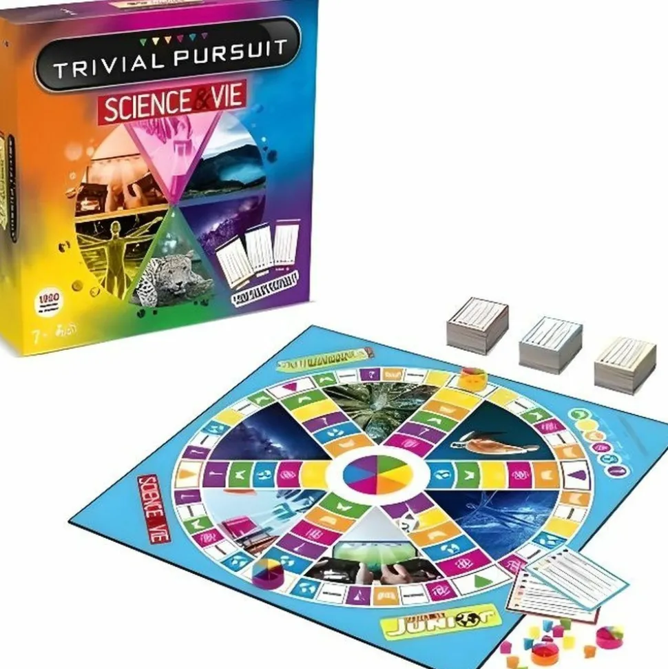 WINNING MOVES - Trivial pursuit science & vie - jeu de plateau