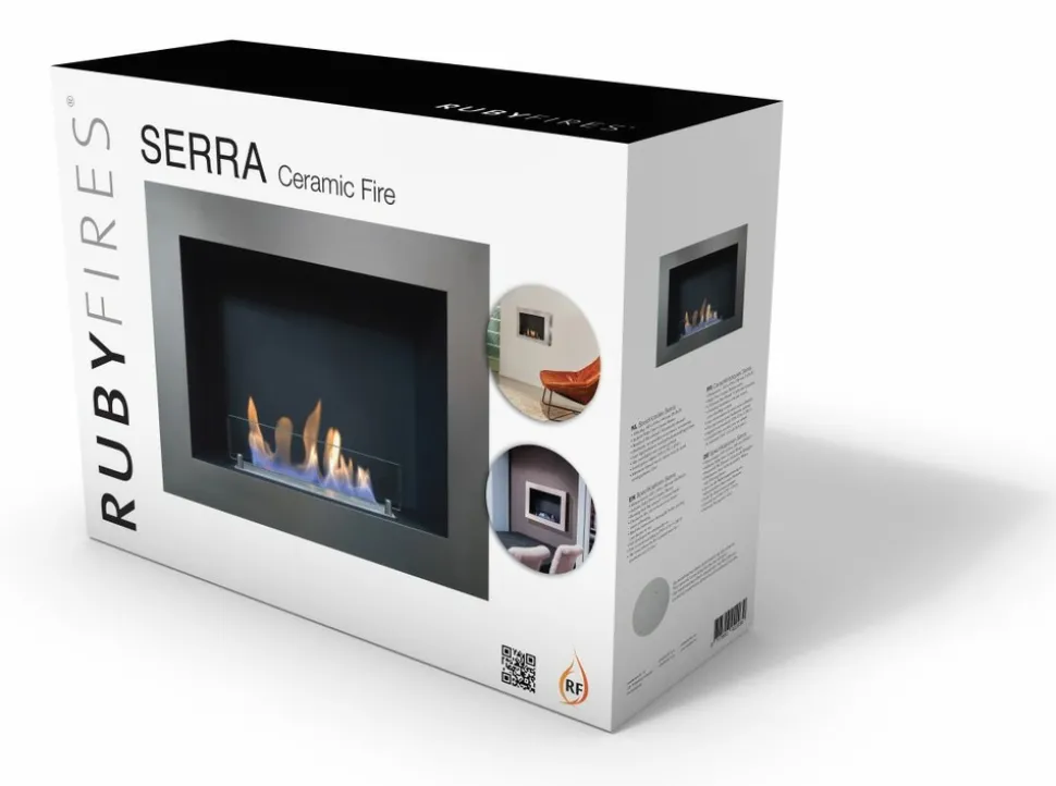 XARALYN - Cheminee murale au bioethanol xaralyn bv rubyfires serra