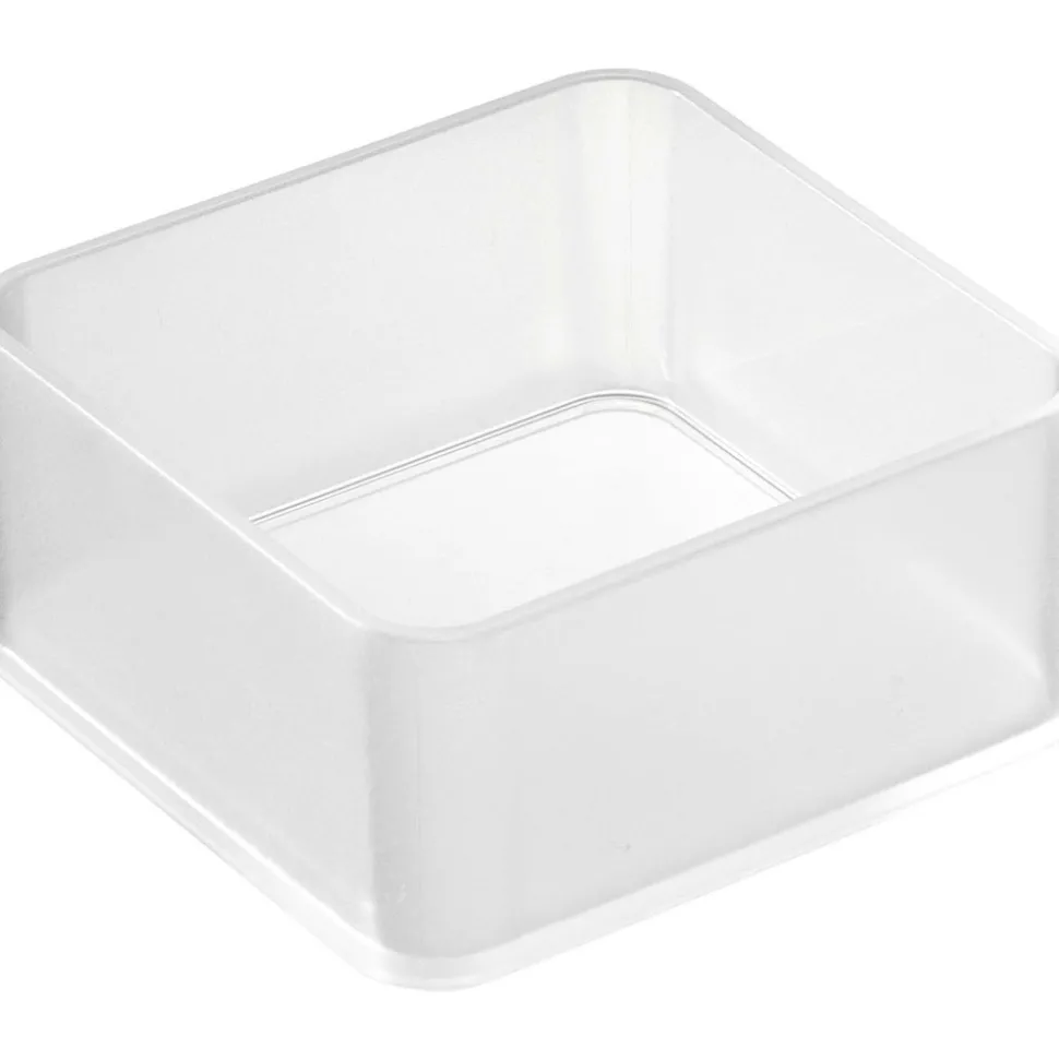 YAMAZAKI - Set de 2 rangements empilables tower 8 x 8 x 3,7 cm