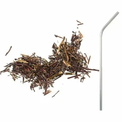 YOUDOIT - Sachet de thé bio japonais kukicha 80 g + 4 pailles inox