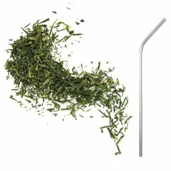 YOUDOIT - Thé vert bio sencha japonais + 4 pailles en inox