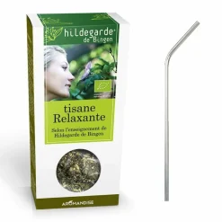 YOUDOIT - Tisane bio relaxante + 4 pailles en inox