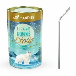 YOUDOIT - Tisane bonne étoile + 4 pailles en inox